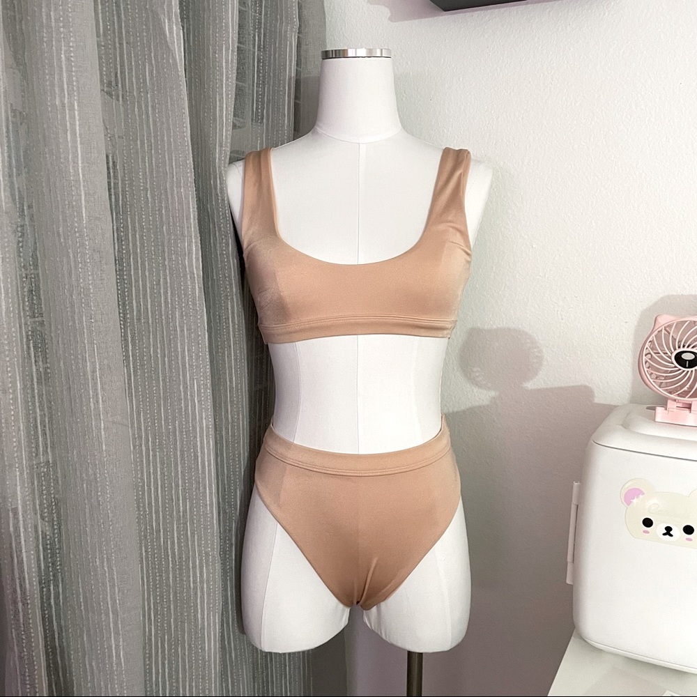 Peach Bathing Suit